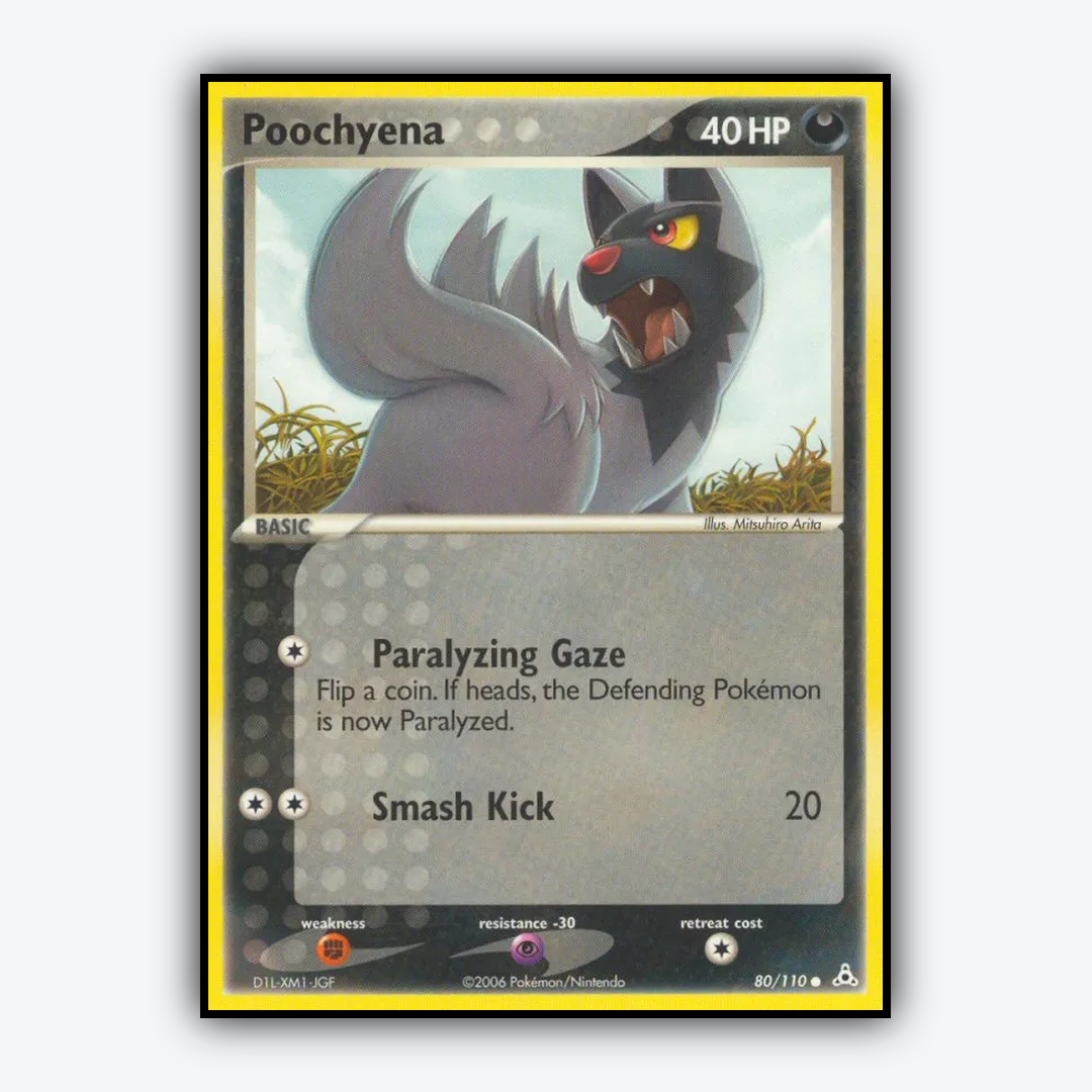 Poochyena 080/110 - Holon Phantoms Set - Card Rug