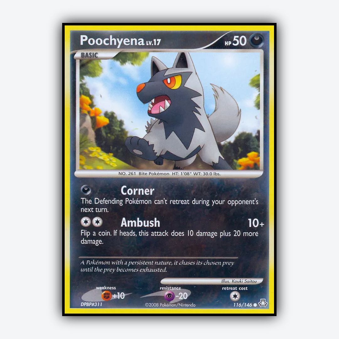 Poochyena 116/146 - Legends Awakened Set - Card Rug