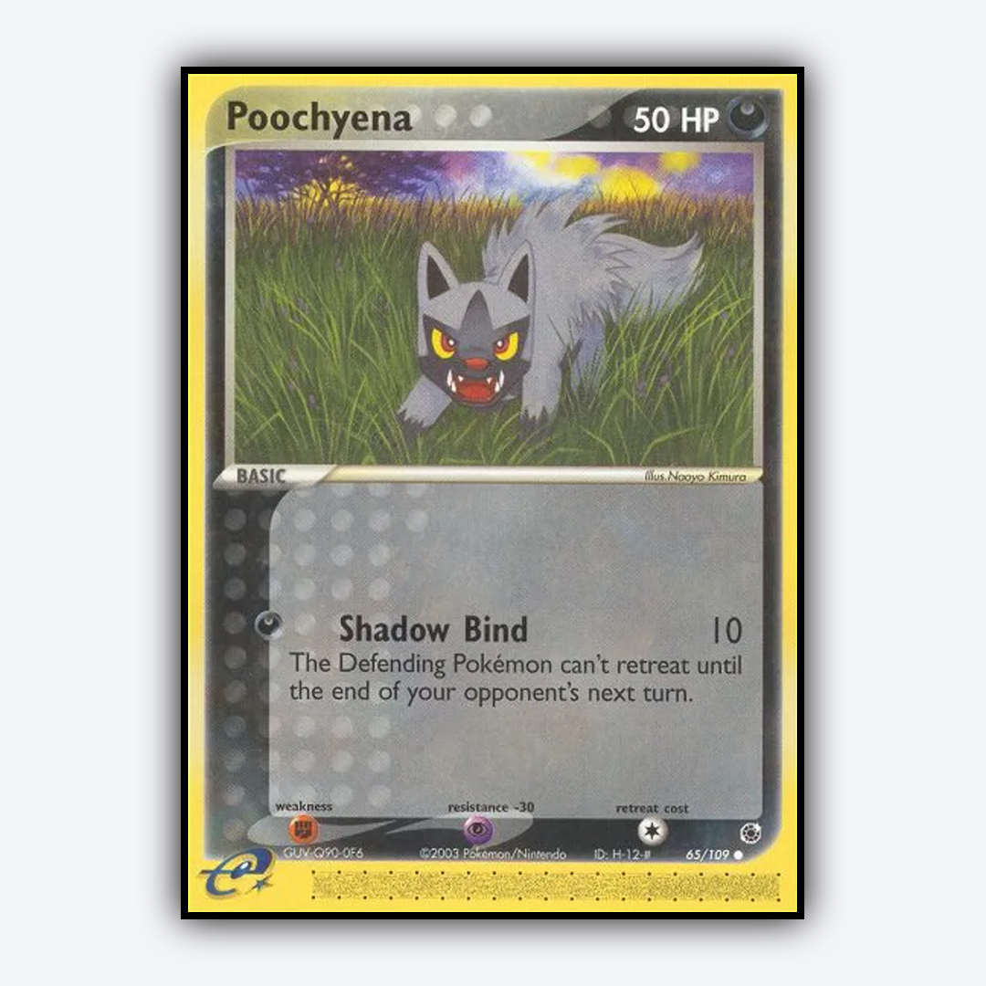 Poochyena 065/109 - Ruby & Sapphire Set - Card Rug