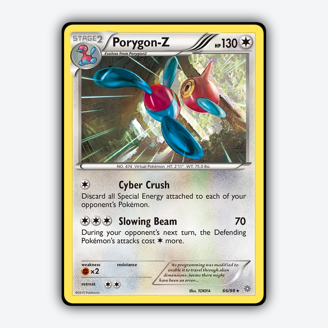 Porygon-Z 066/98 - Ancient Origins Set - Card Rug