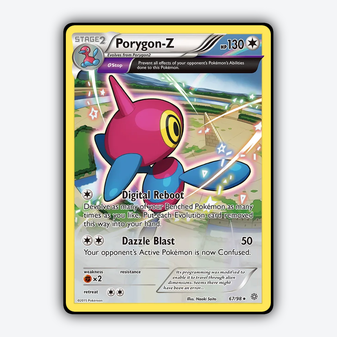 Porygon-Z 067/98 - Ancient Origins Set - Card Rug