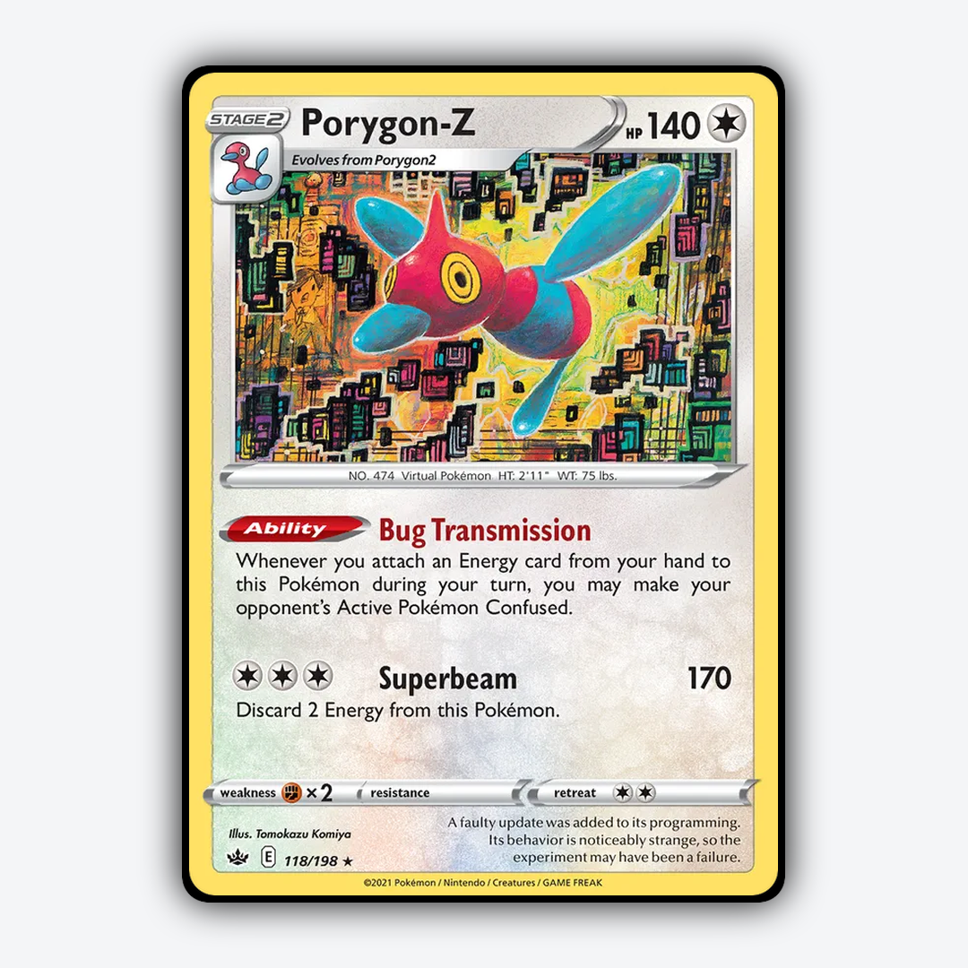 Porygon-Z 118/198 - Chilling Reign Set - Card Rug