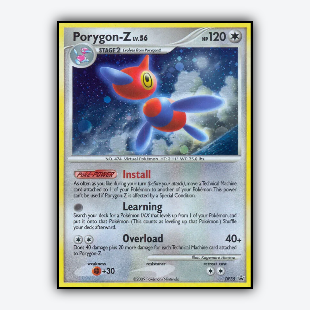 Porygon-Z DP035 - DP Black Star Promos Set - Card Rug