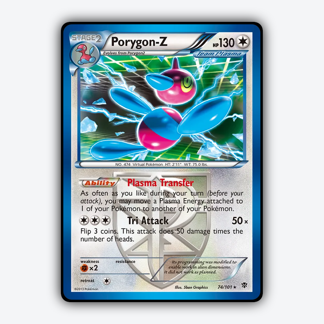 Porygon-Z 074/101 - Plasma Blast Set - Card Rug