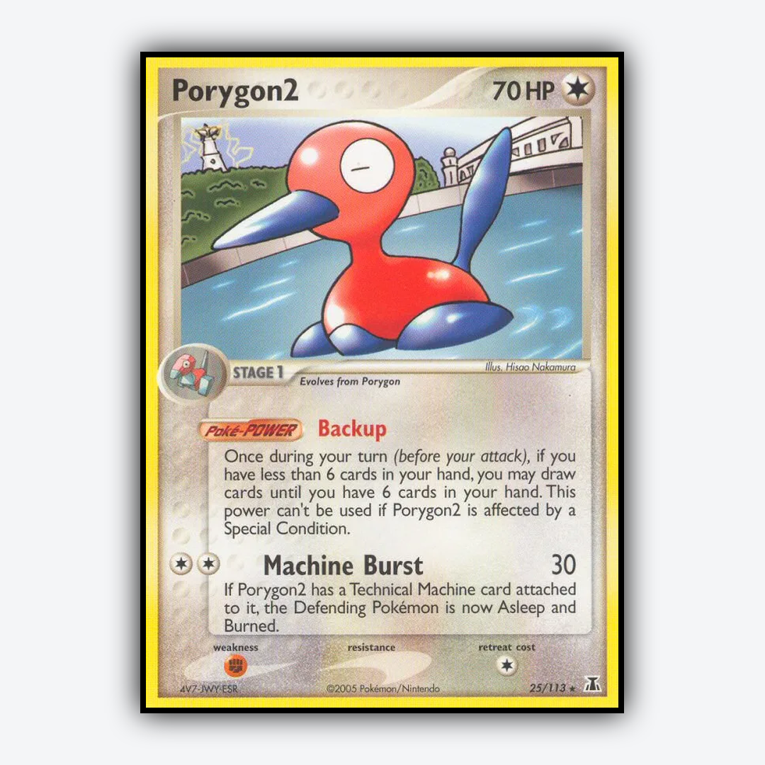 Porygon2 025/113 - Delta Species Set - Card Rug