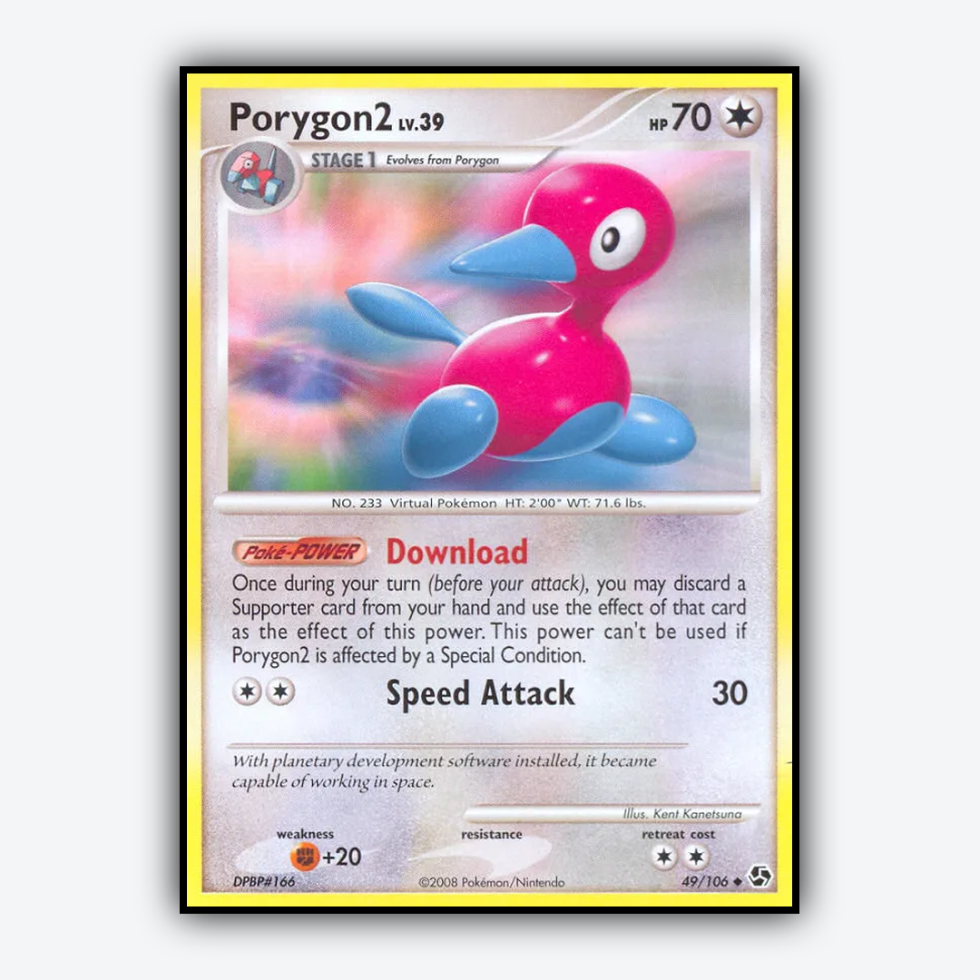 Porygon2 049/106 - Great Encounters Set - Card Rug