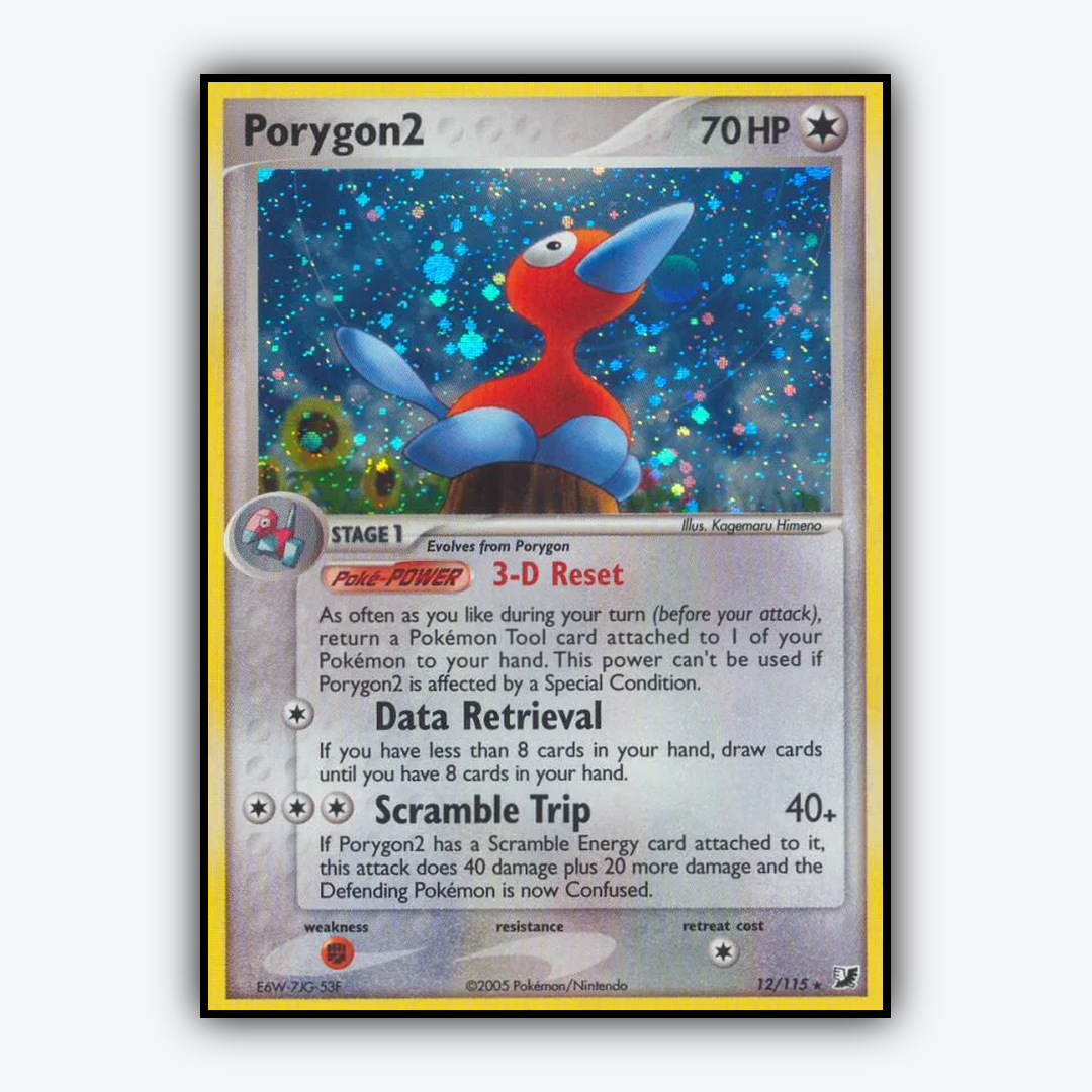 Porygon2 012/115 - Unseen Forces Set - Card Rug