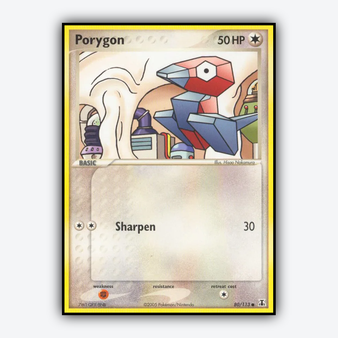 Porygon 080/113 - Delta Species Set - Card Rug