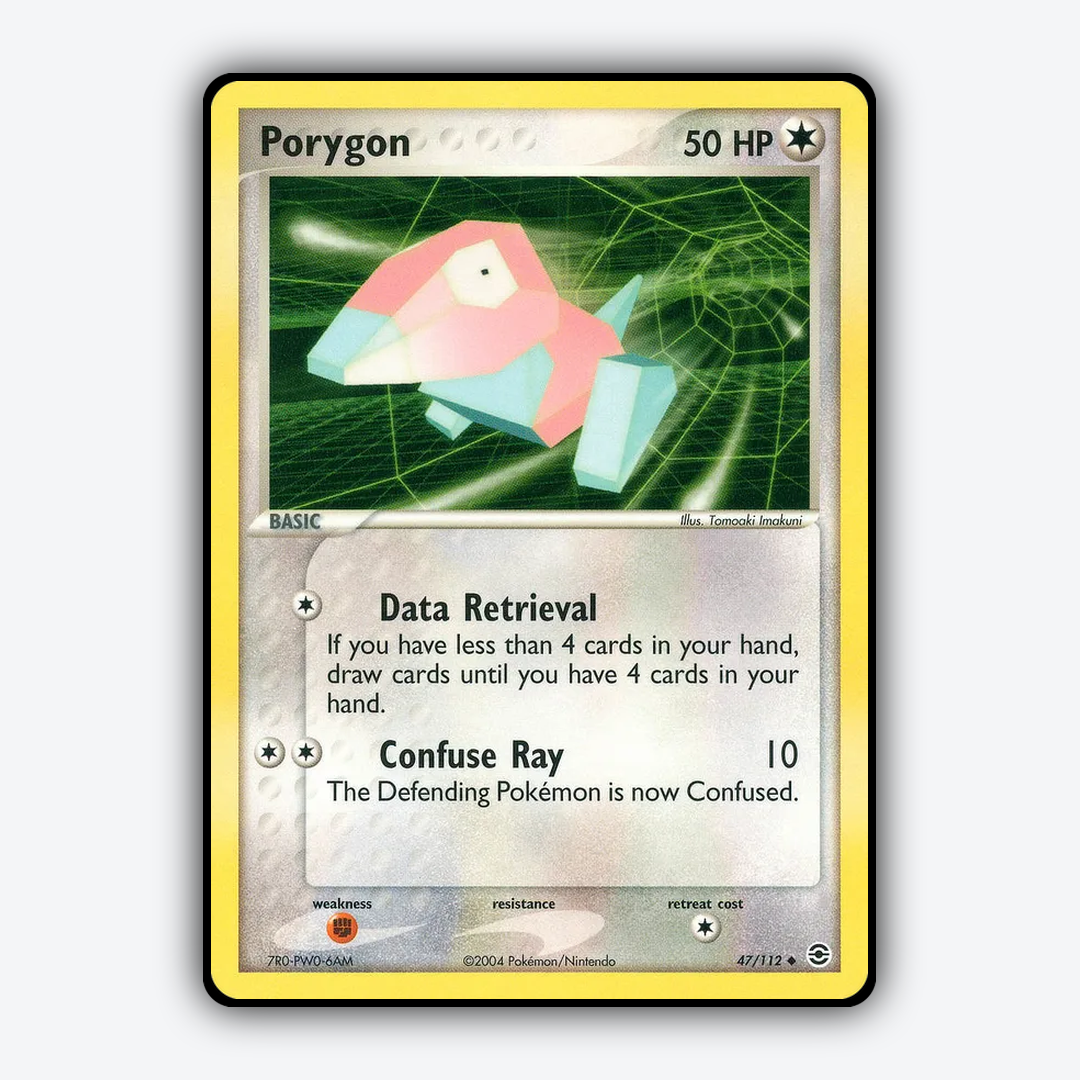 Porygon 047/112 - FireRed & LeafGreen Set - Card Rug