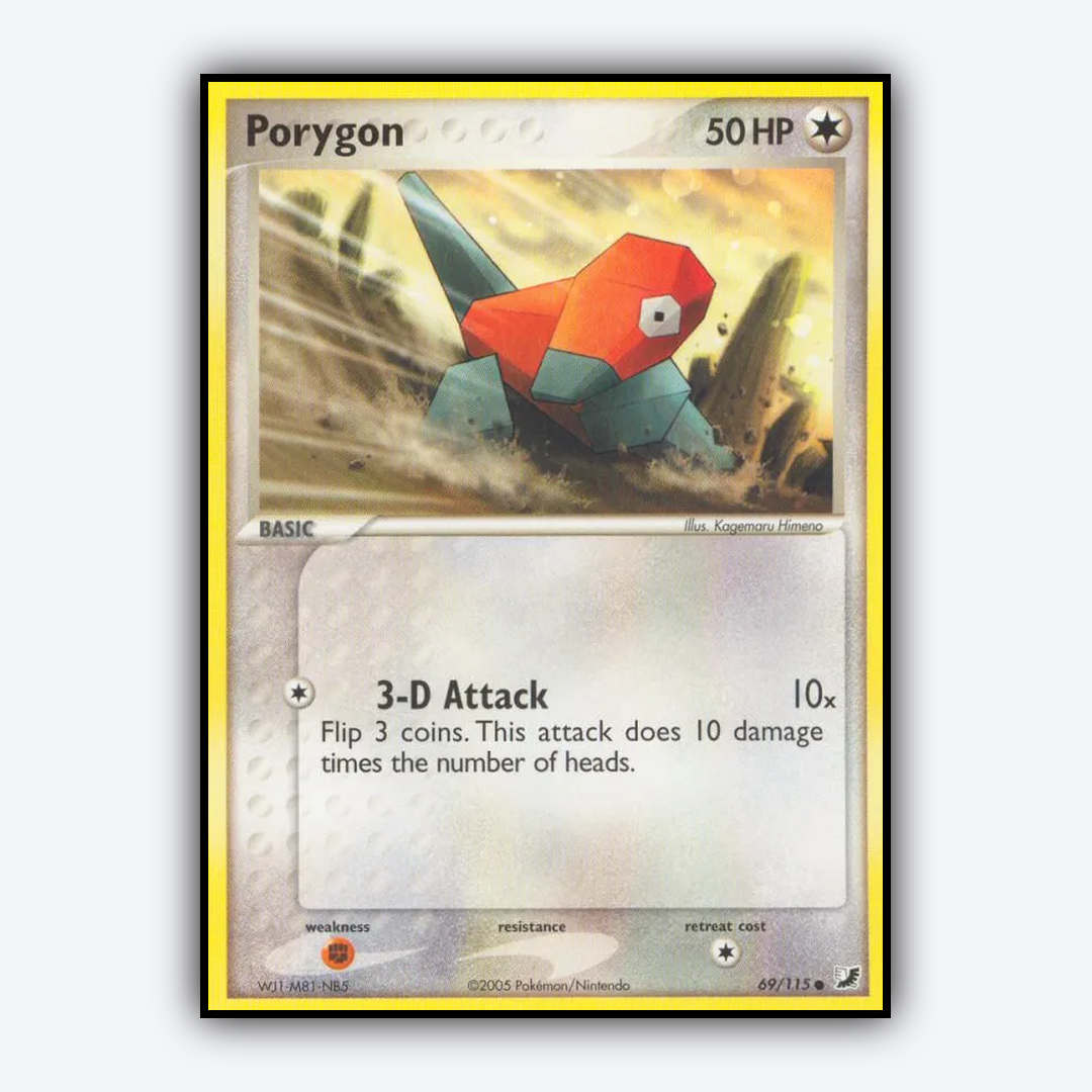 Porygon 069/115 - Unseen Forces Set - Card Rug