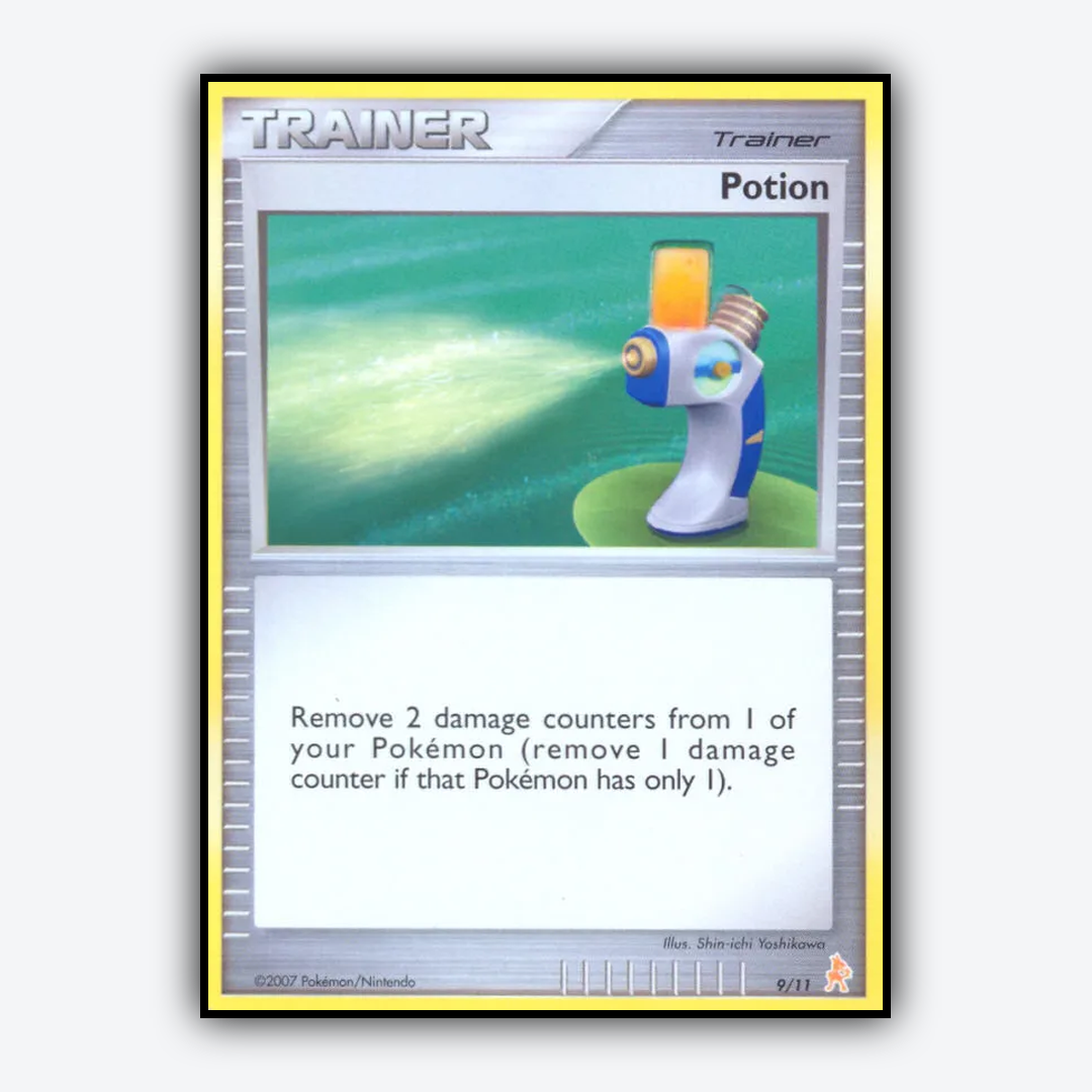 Potion 009/11 - DP Trainer Kit Lucario Set - Card Rug