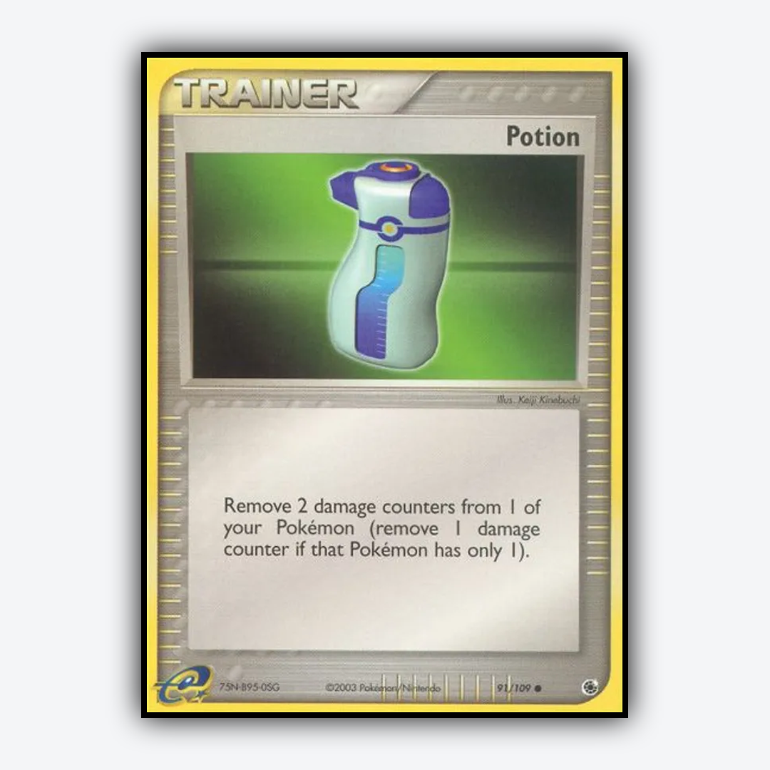 Potion 091/109 - Ruby & Sapphire Set - Card Rug