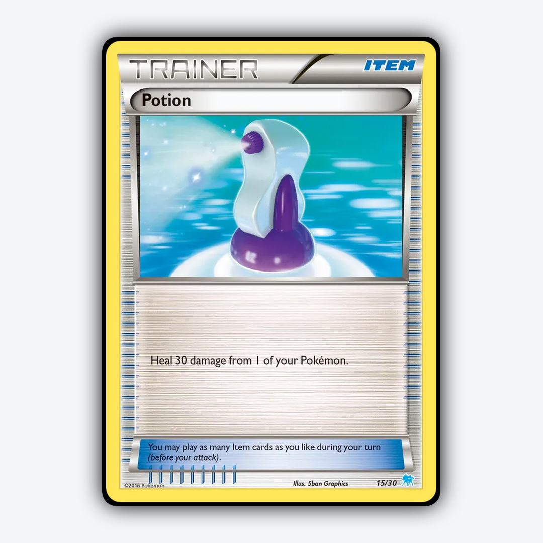 Potion 015/30 - XY Trainer Kit Suicune Set - Card Rug