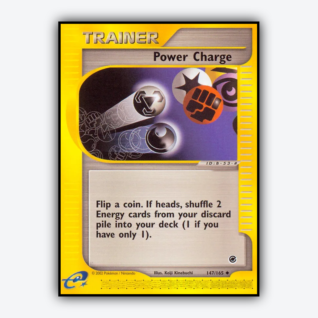 Power Charge 147/165 - Expedition Base Set - Card Rug