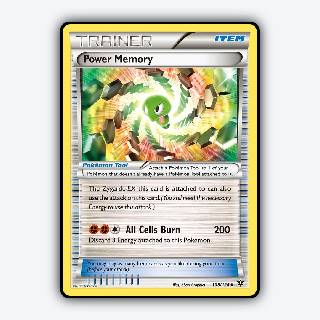 Power Memory 108/124 - Fates Collide Set - Card Rug