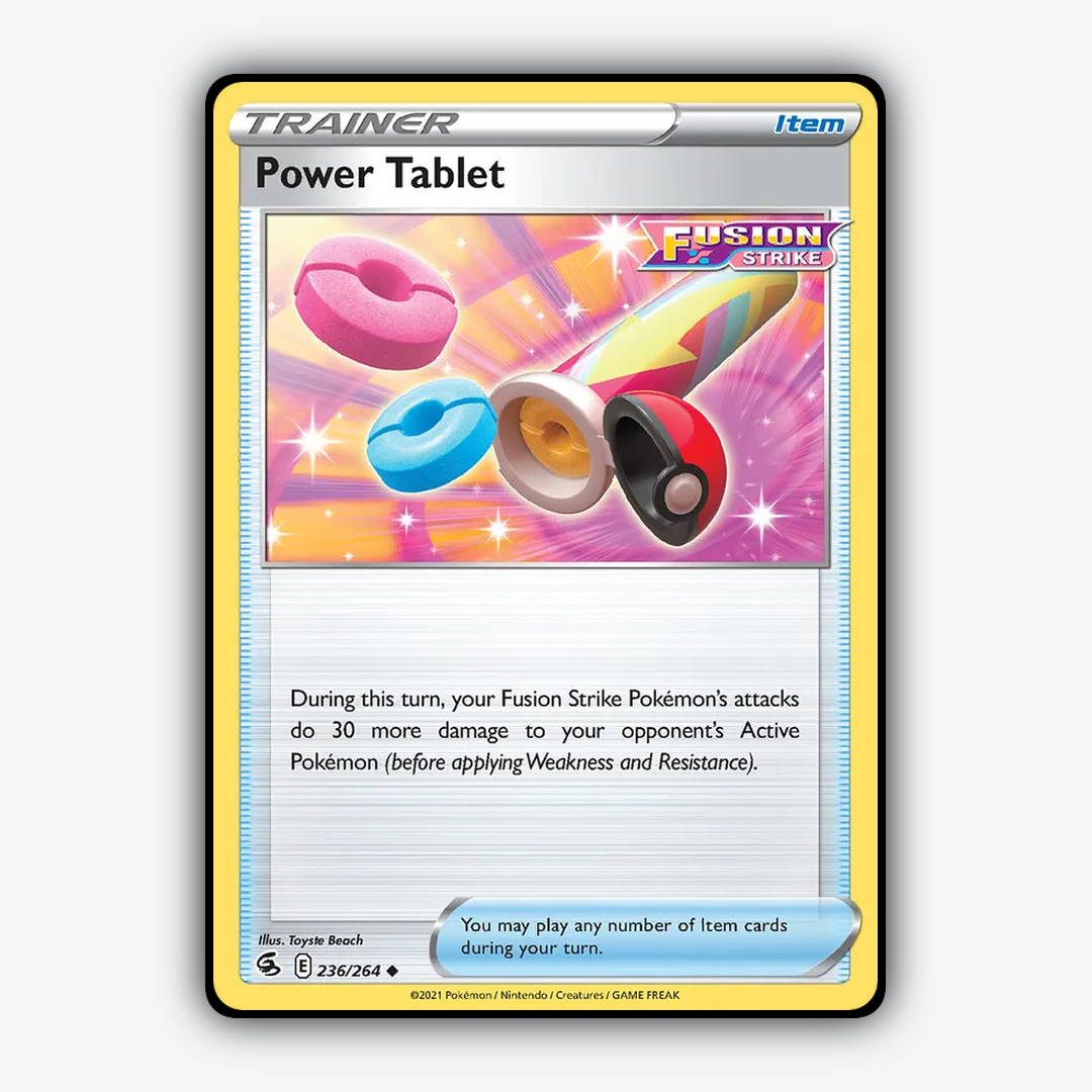 Power Tablet 236/264 - Fusion Strike Set - Card Rug