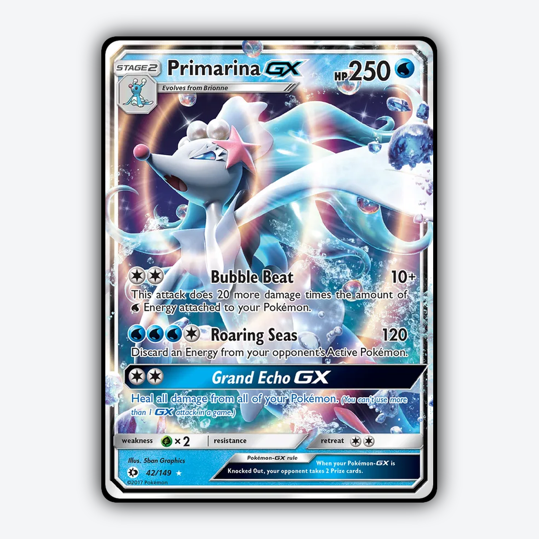 Primarina-GX 042/149 - Sun & Moon Set - Card Rug
