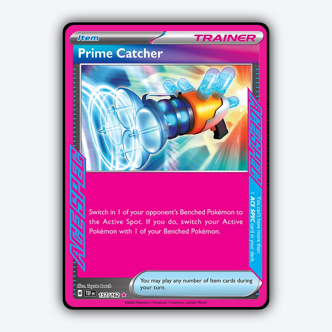 Prime Catcher 157/162 - Temporal Forces Set - Card Rug