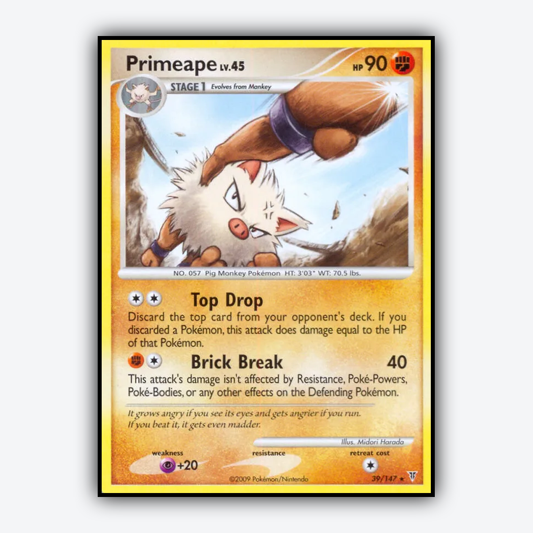 Primeape 039/147 - Supreme Victors Set - Card Rug