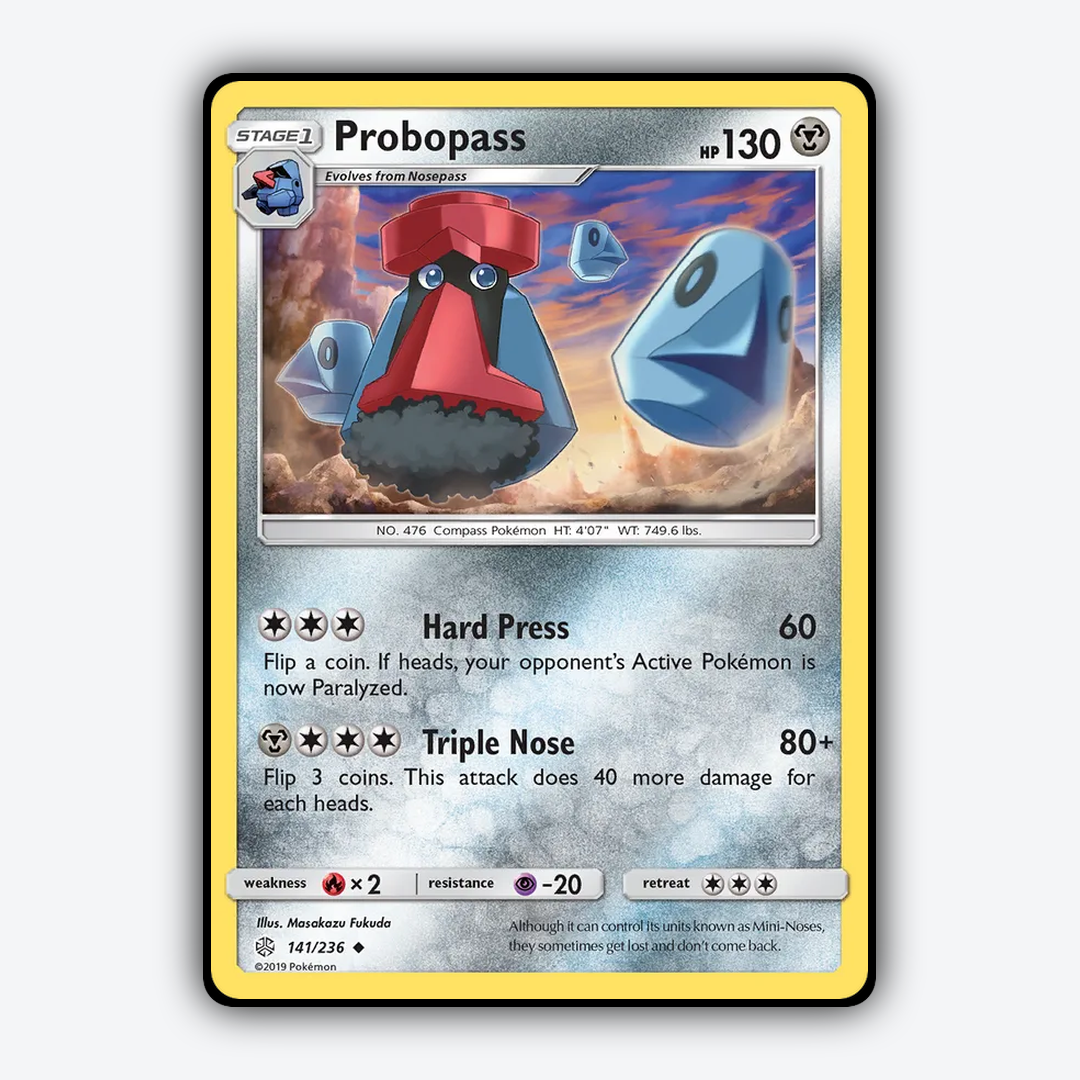 Probopass 141/236 - Cosmic Eclipse Set - Card Rug