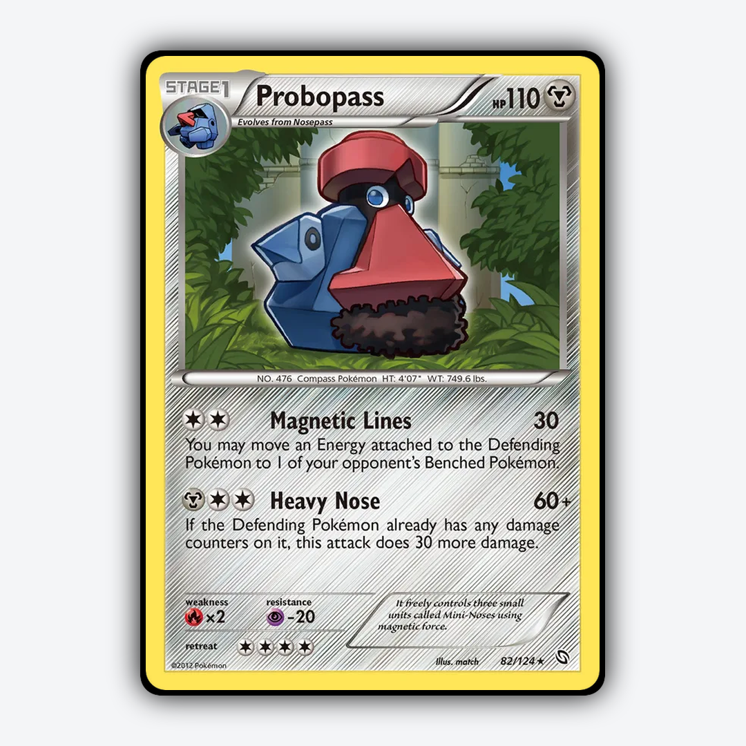 Probopass 082/124 - Dragons Exalted Set - Card Rug