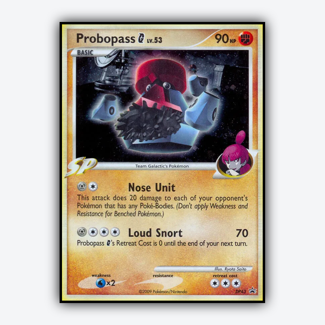 Probopass G DP043 - DP Black Star Promos Set - Card Rug