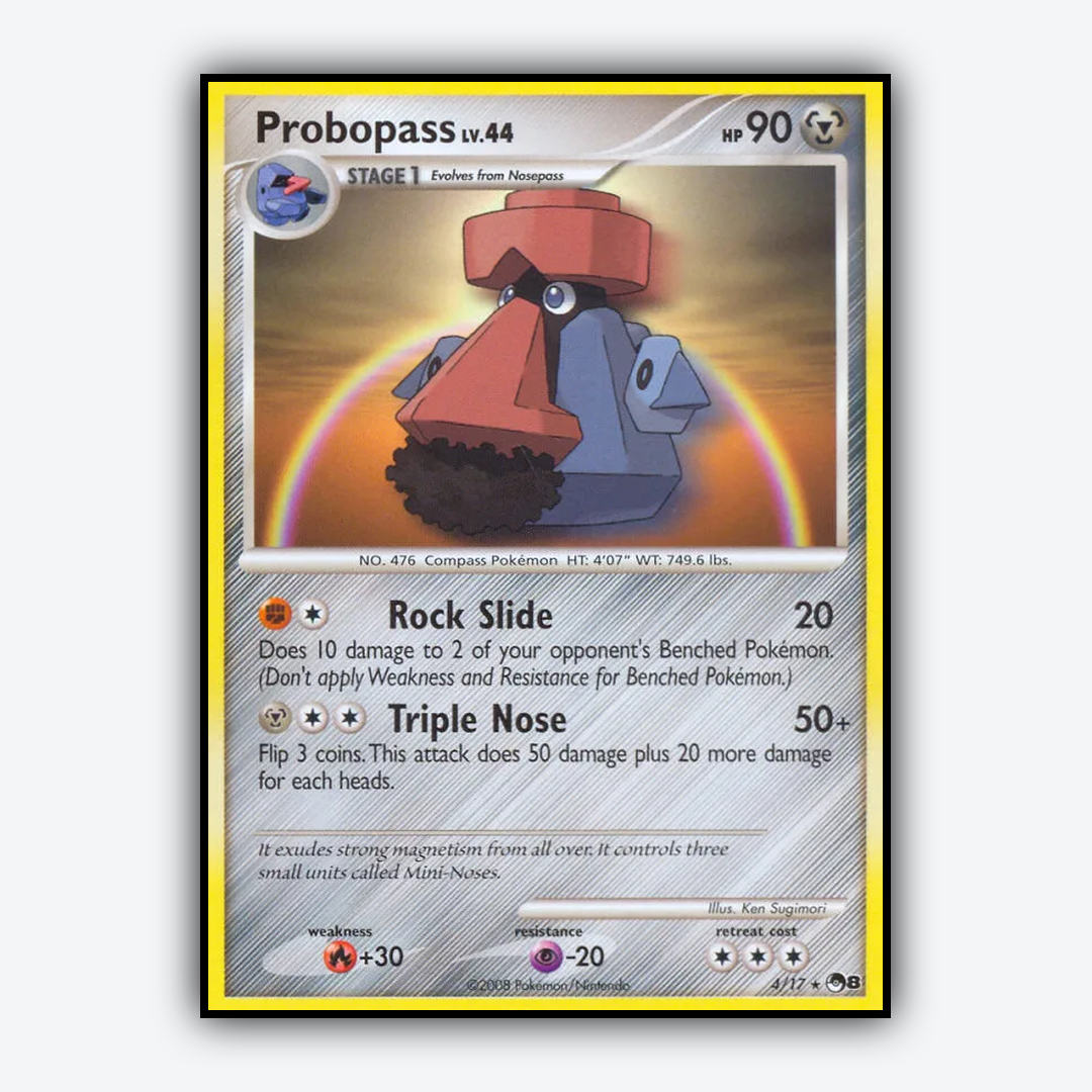 Probopass 004/17 - POP Series 8 Set - Card Rug