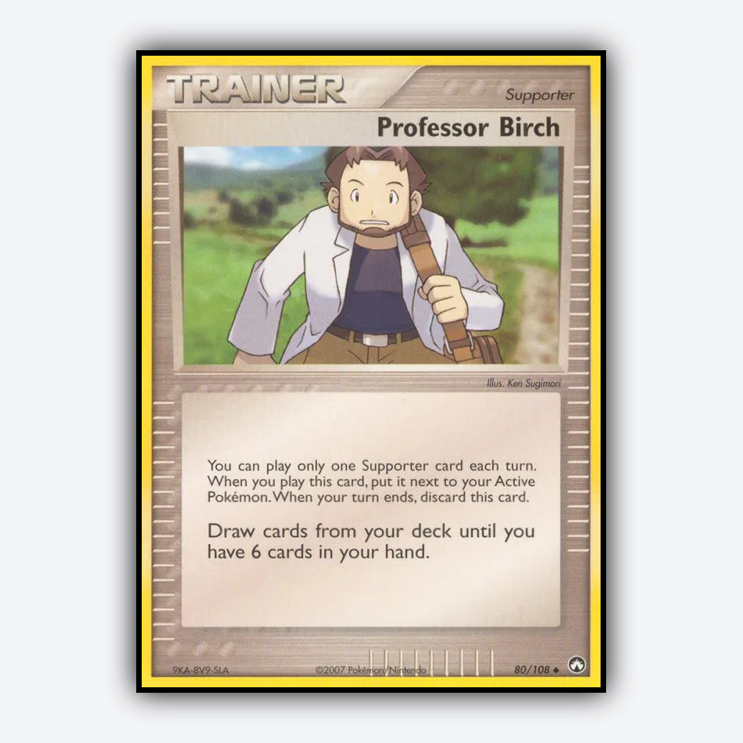 Professor Birch 080/108 - Power Keepers Set - Card Rug