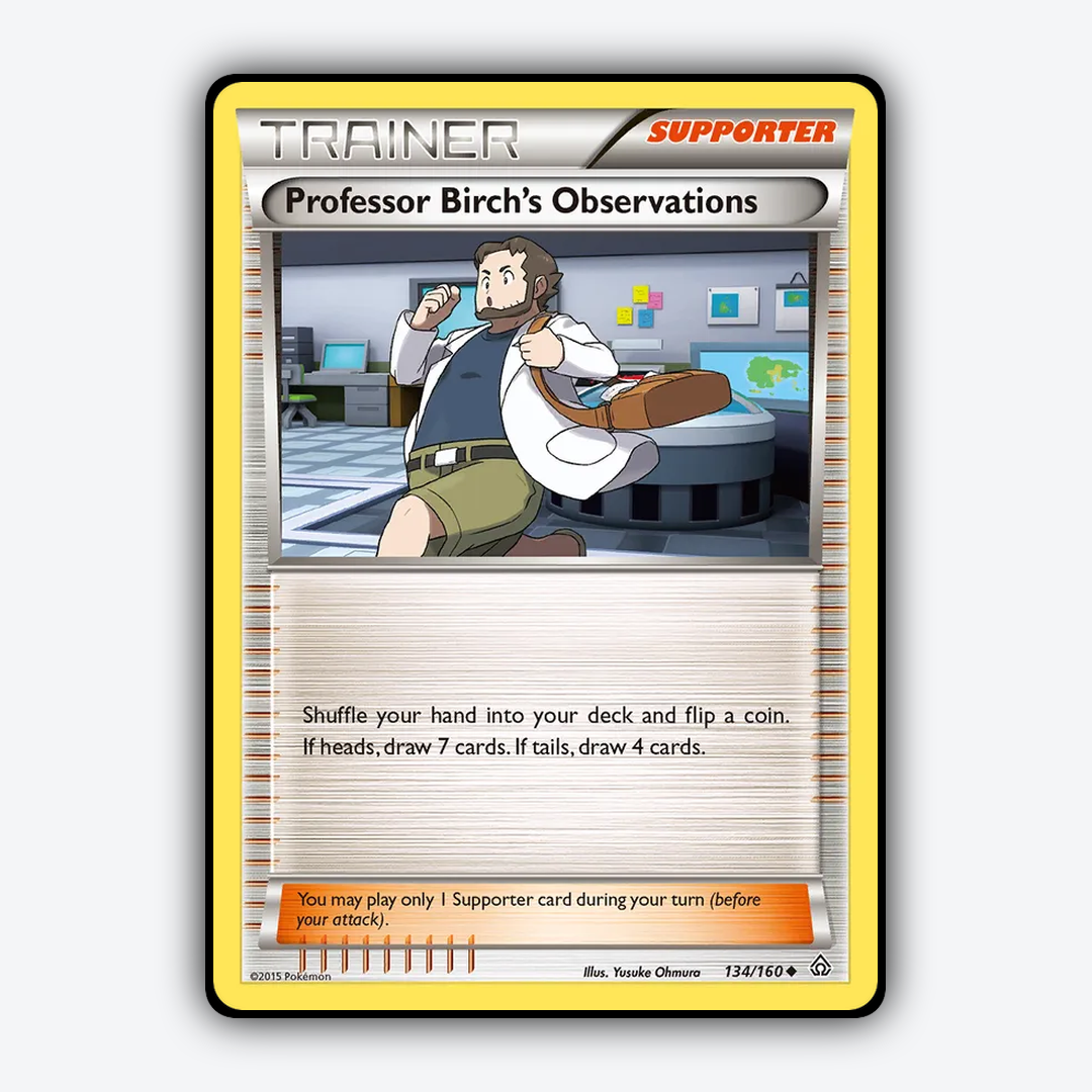 Professor Birch's Observations 134/160 - Primal Clash Set - Card Rug