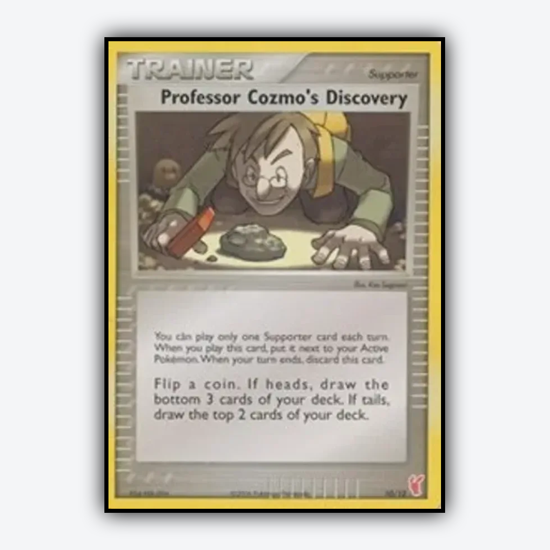 Professor Cozmo's Discovery 010/12 - EX Trainer Kit 2 Plusle Set - Card Rug