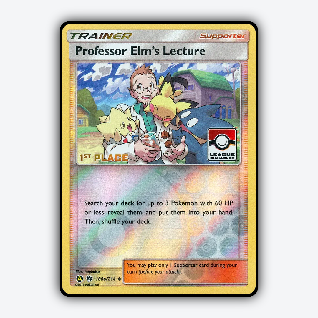 Professor Elm's Lecture 188a/214 - Lost Thunder Set - Card Rug
