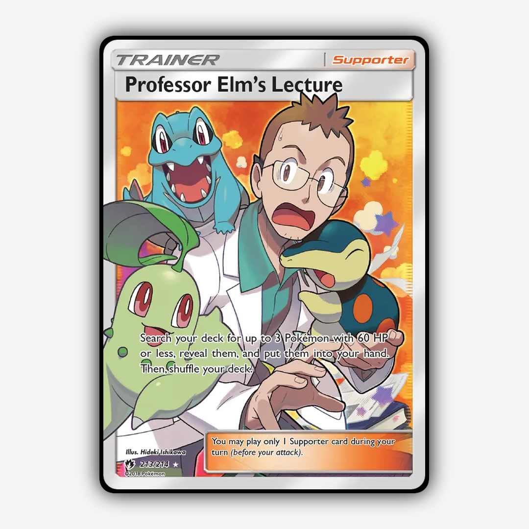 Professor Elm's Lecture 213/214 - Lost Thunder Set - Card Rug