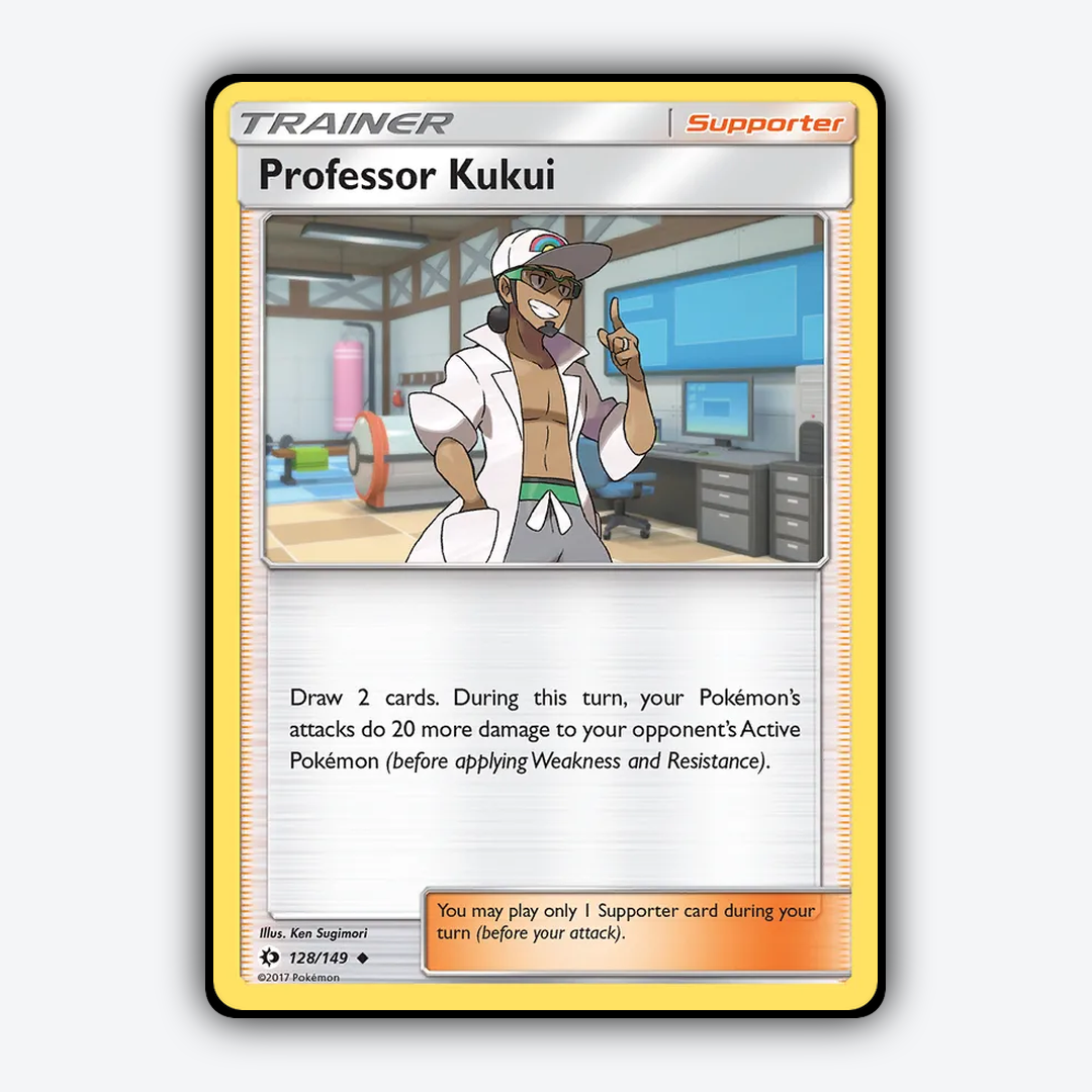 Professor Kukui 128/149 - Sun & Moon Set - Card Rug