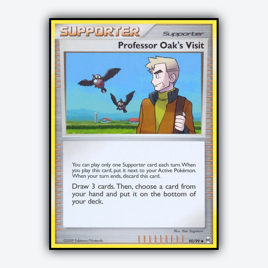 Professor Oak's Visit 090/99 - Arceus Set - Card Rug
