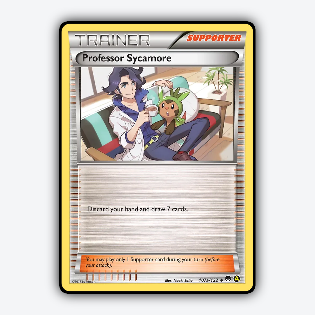 Professor Sycamore 107a/122 - BREAKpoint Set - Card Rug