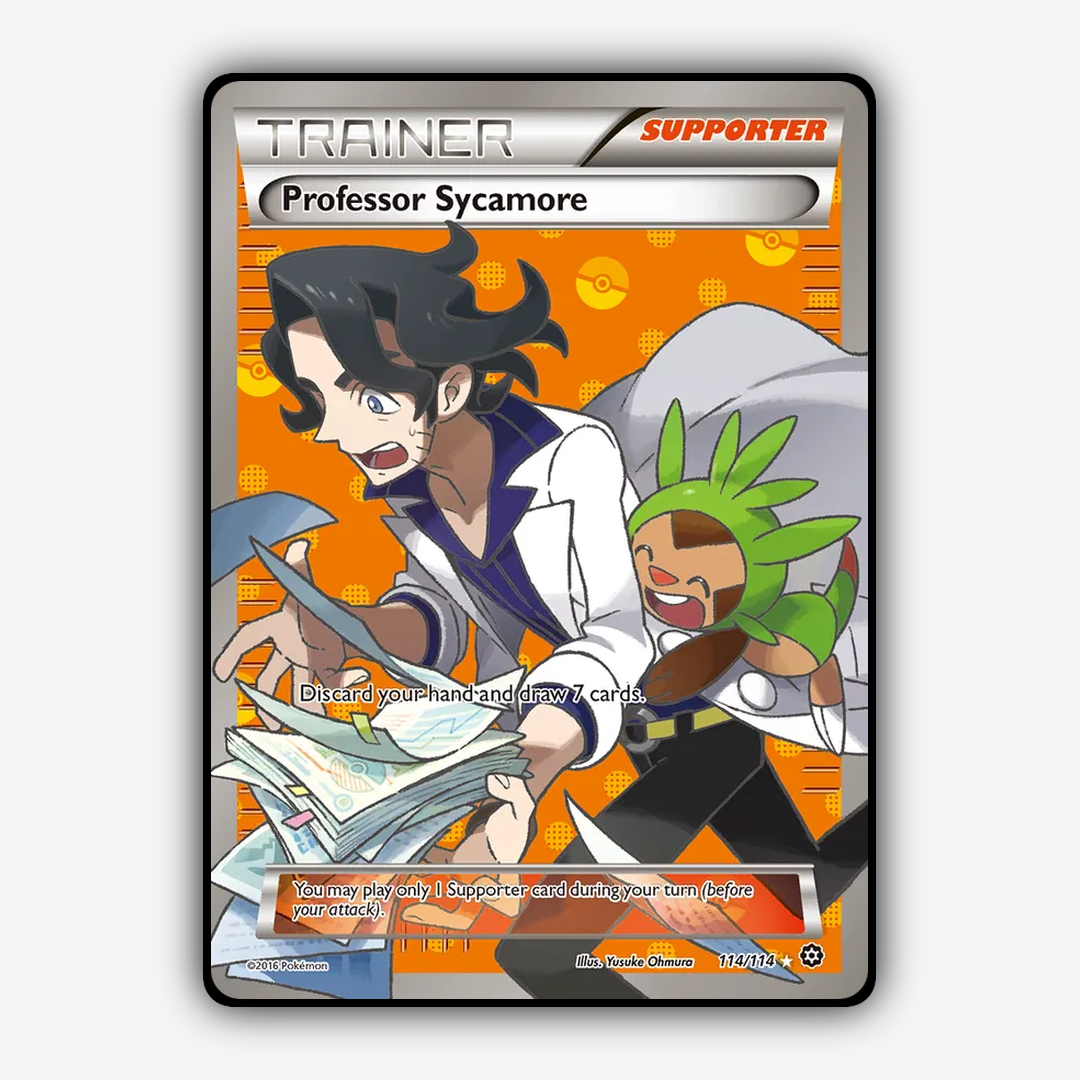 Professor Sycamore 114/114 - Steam Siege Set - Card Rug