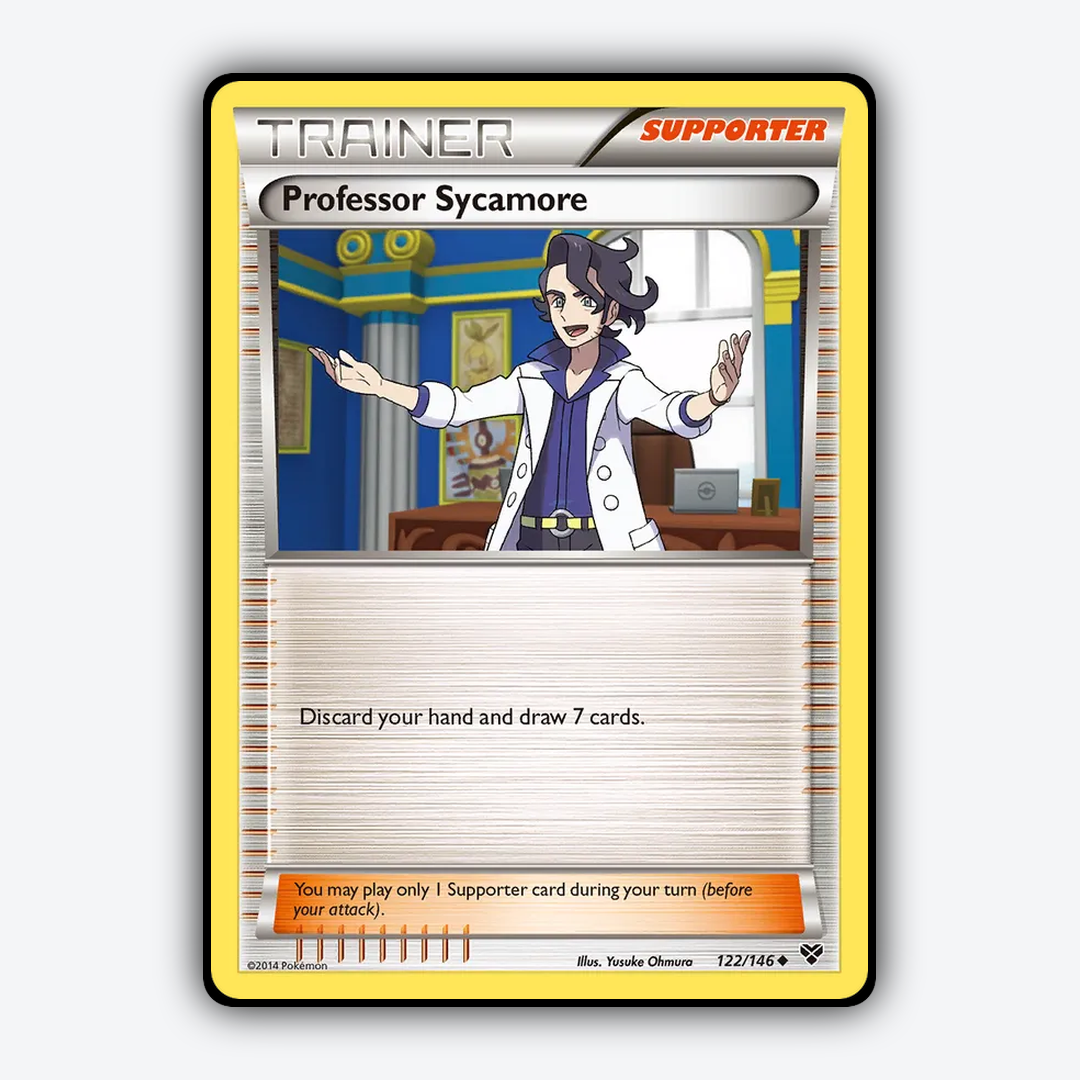 Professor Sycamore 122/146 - XY Set - Card Rug