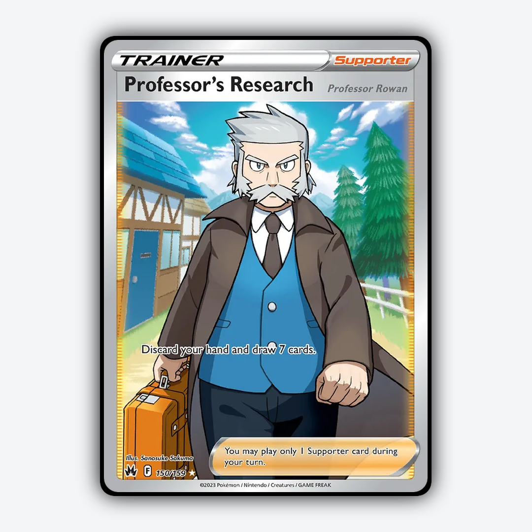 Professor's Research 150/159 - Crown Zenith Set - Card Rug