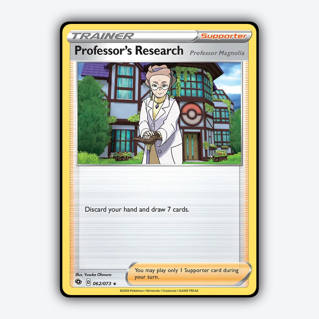 Professor's Research (Professor Magnolia) 062/73 - Champion's Path Set - Card Rug