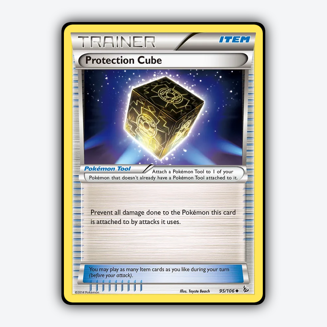 Protection Cube 095/106 - Flashfire Set - Card Rug