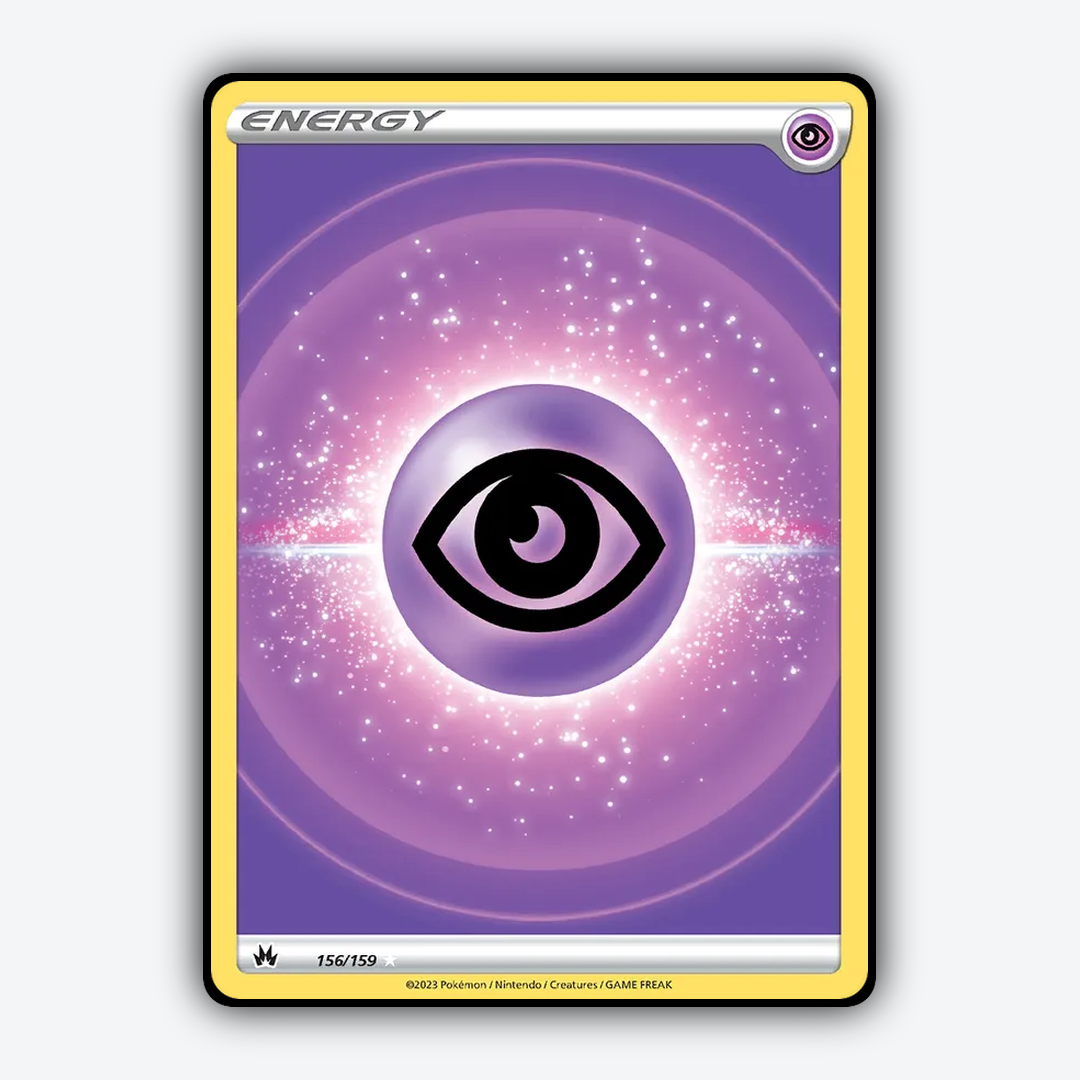 Psychic Energy 156/159 - Crown Zenith Set - Card Rug