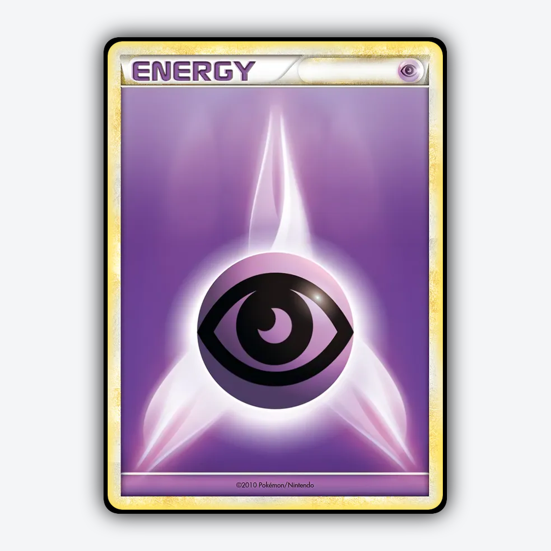 Psychic Energy psychic - HGSS: Energy (2010) Set - Card Rug