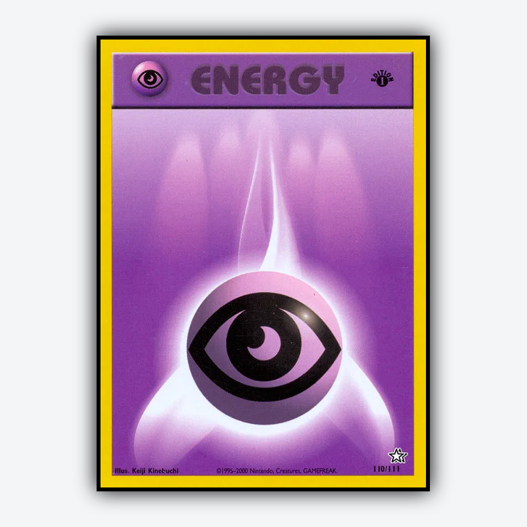 Psychic Energy 110/111 - Neo Genesis Set - Card Rug
