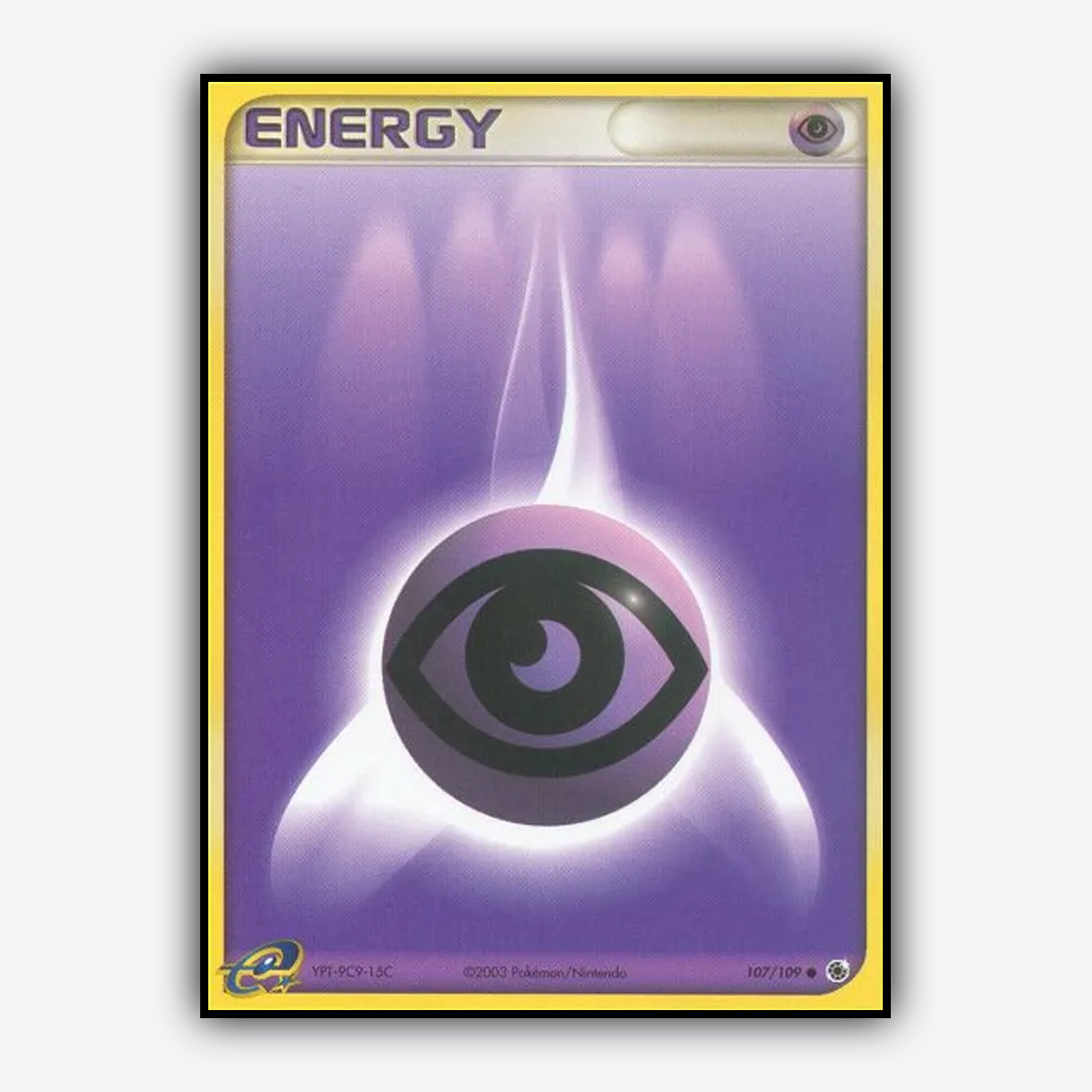 Psychic Energy 107/109 - Ruby & Sapphire Set - Card Rug