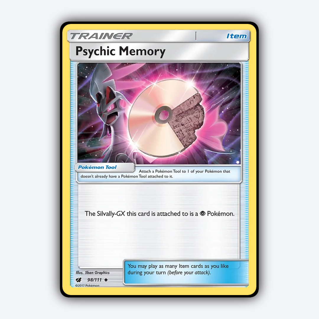 Psychic Memory 098/111 - Crimson Invasion Set - Card Rug