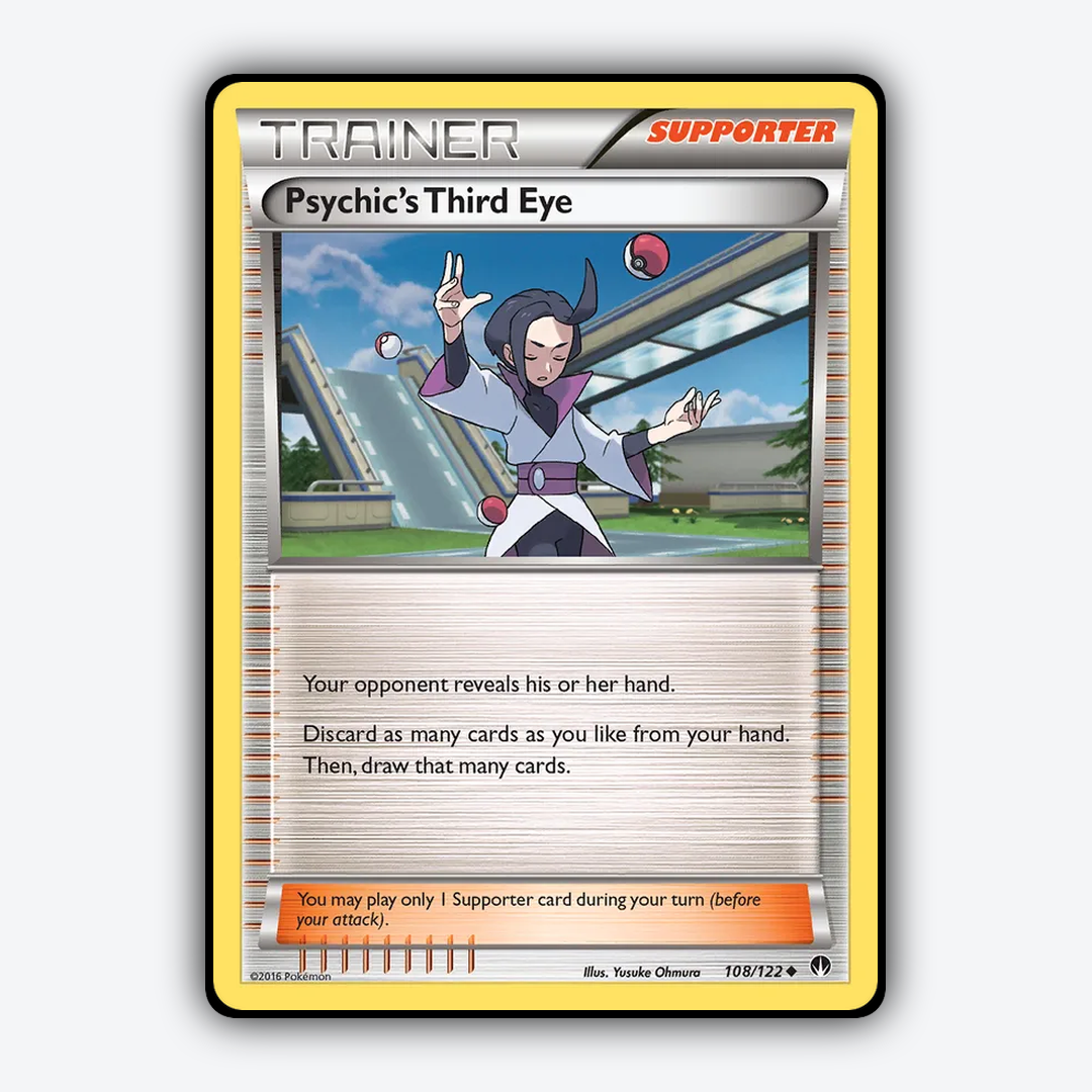 Psychic's Third Eye 108/122 - BREAKpoint Set - Card Rug