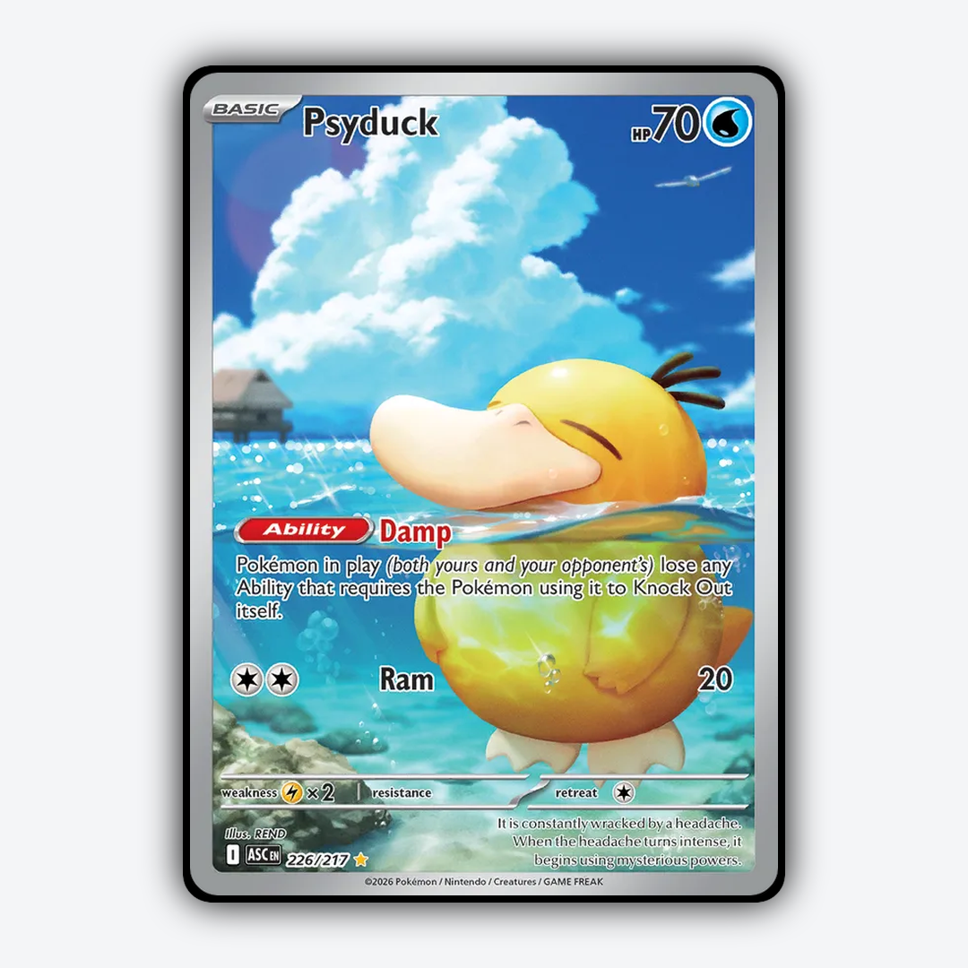 Psyduck 226/217 - Ascended Heroes Set - Card Rug