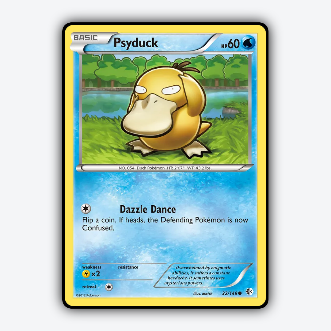 Psyduck 032/149 - Boundaries Crossed Set - Card Rug