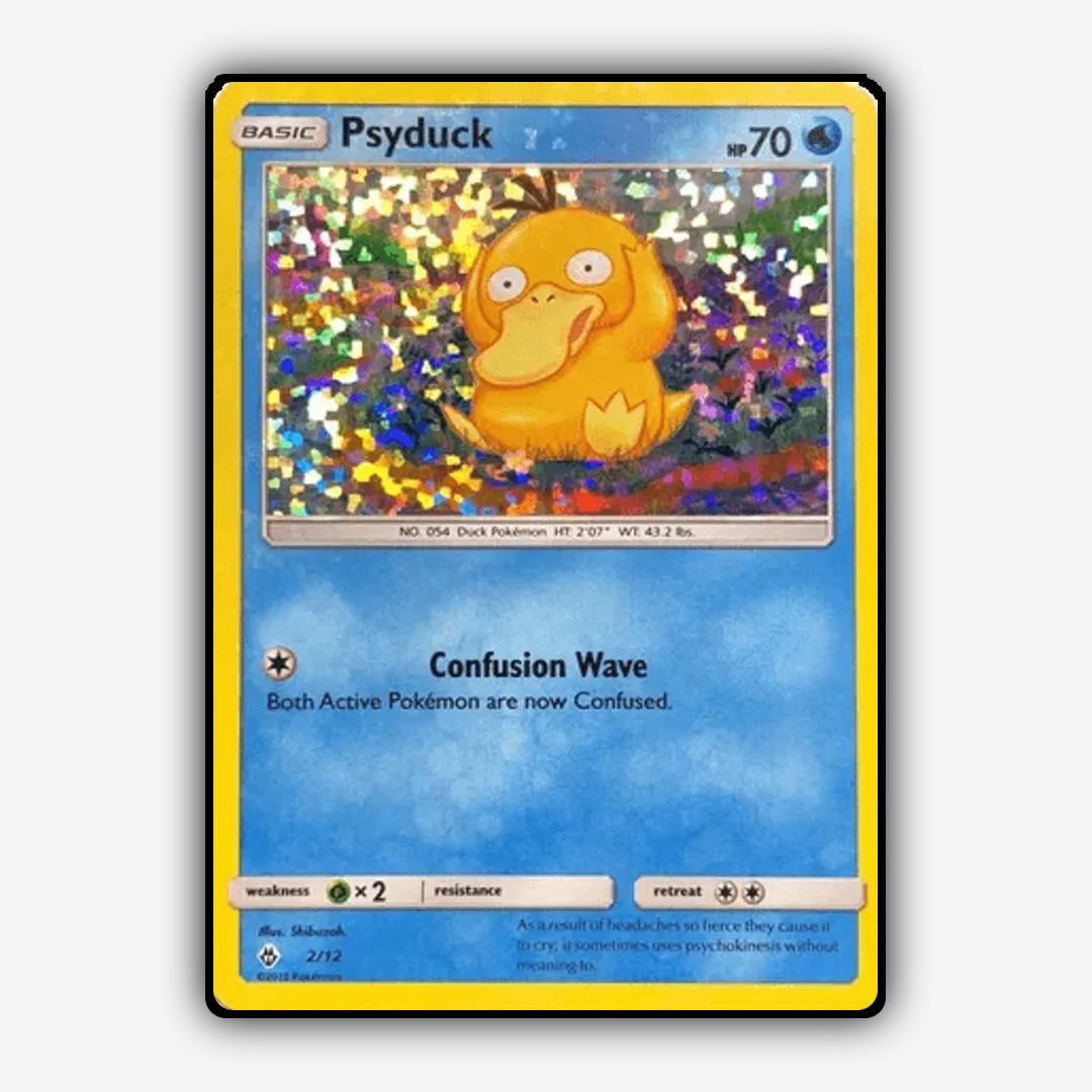 Psyduck 002/12 - McDonald's Collection 2018 Set - Card Rug
