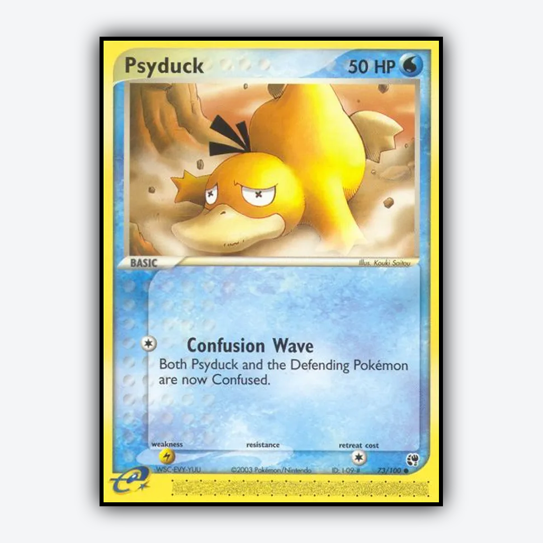 Psyduck 073/100 - Sandstorm Set - Card Rug